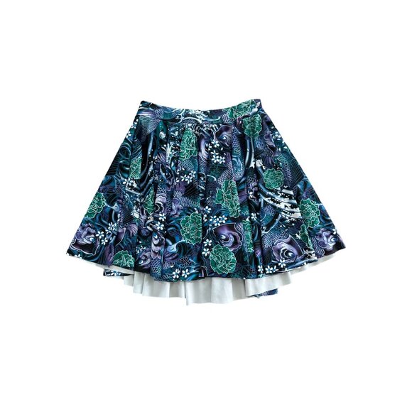 BLACKMILK Koi Fish Skater Skirt Size Small - Picture 1 of 7